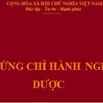 Thủ tục cấp chứng chỉ hành nghề y dược tư nhân