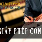 Dịch vụ xin giấy phép con