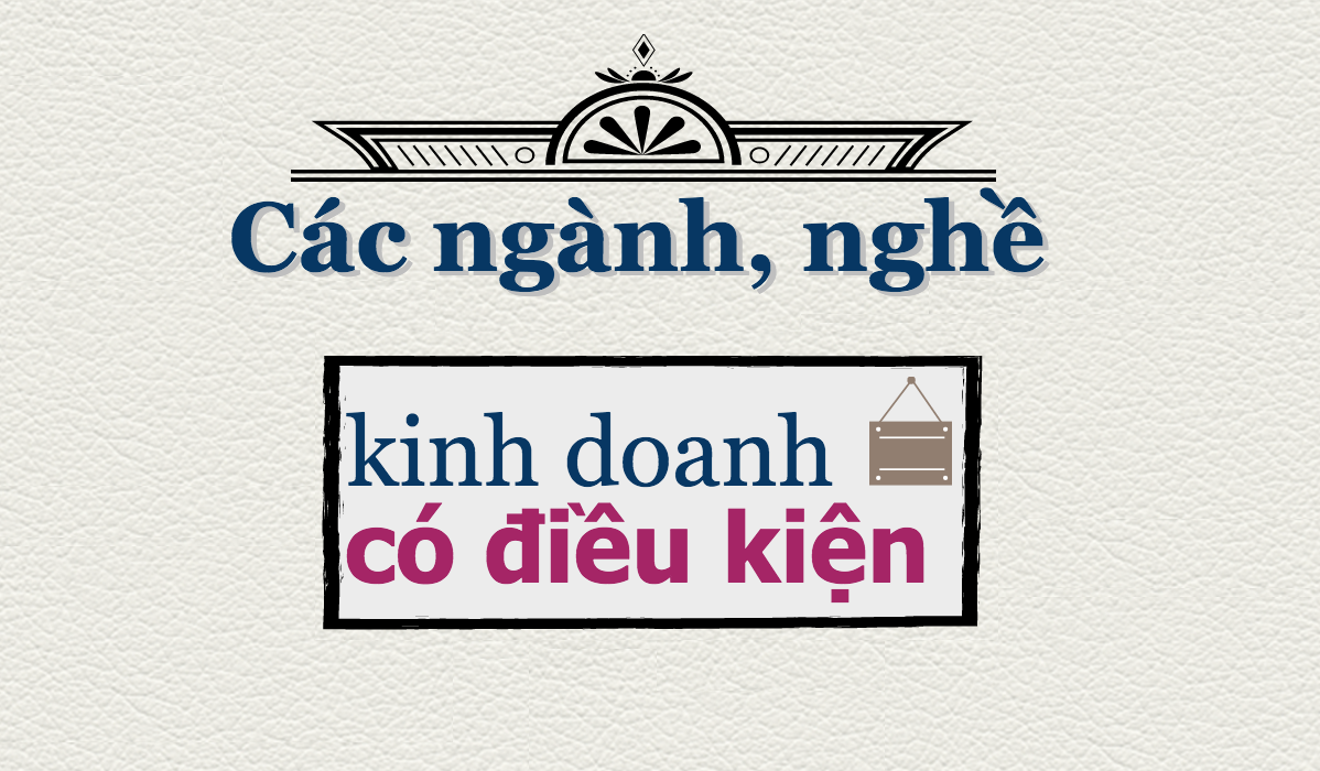 Ngành nghề kinh doanh có điều kiện