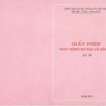 Thủ tục cấp lại giấy phép hoạt động đo đạc và bản đồ