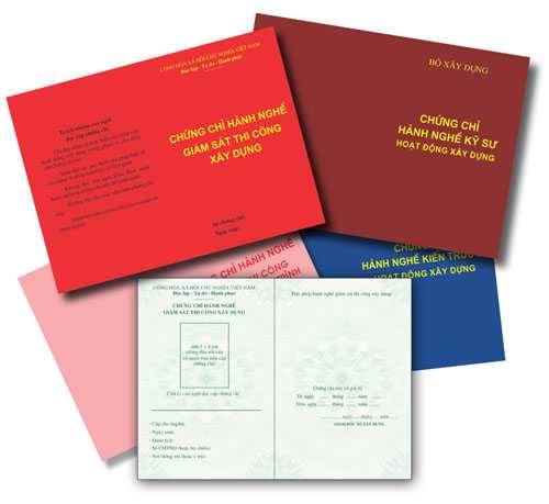 Dịch Vụ Làm Chứng Chỉ Hành Nghề Xây Dựng Hạng 1, 2, 3 Uy Tín