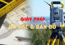 Các bước làm thủ tục giấy phép đo đạc và bản đồ