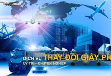 Thủ tục thay đổi giấy phép kinh doanh cho công ty chuyển phát nhanh