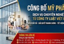 Chi tiết phí công bố mỹ phẩm