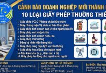 10 loại giấy phép doanh nghiệp thường thiếu sau khi thành lập