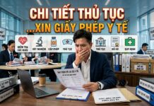 Chi tiết thủ tục xin giấy phép y tế